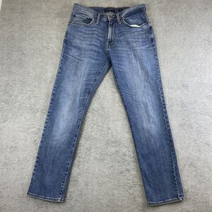 Lucky Brand Jeans‎ Mens 30x30 (Fits 32x31) Blue Denim 121 Slim Straight Stretch